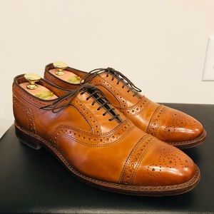 Allen Edmonds strand walnut 8.5D oxfords